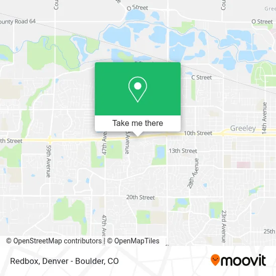 Redbox map