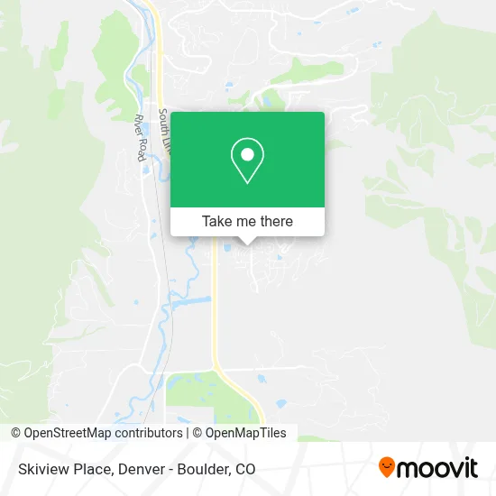 Skiview Place map