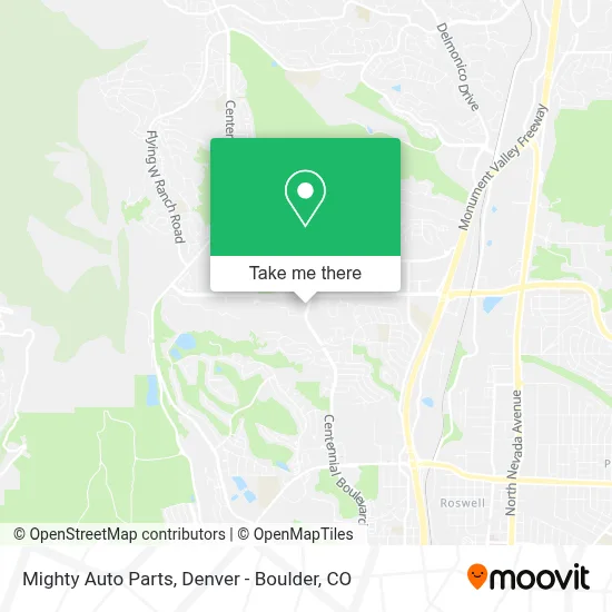 Mighty Auto Parts map