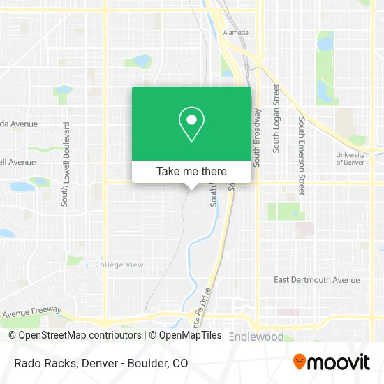 Rado Racks map