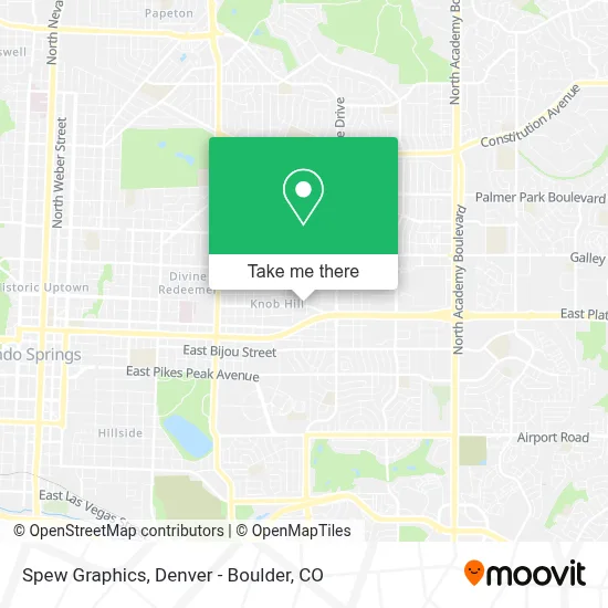 Spew Graphics map