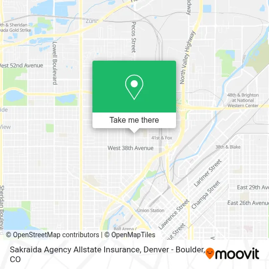 Sakraida Agency Allstate Insurance map