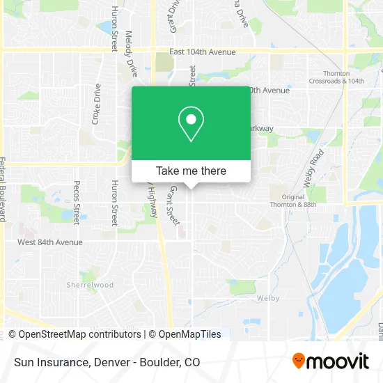 Sun Insurance map