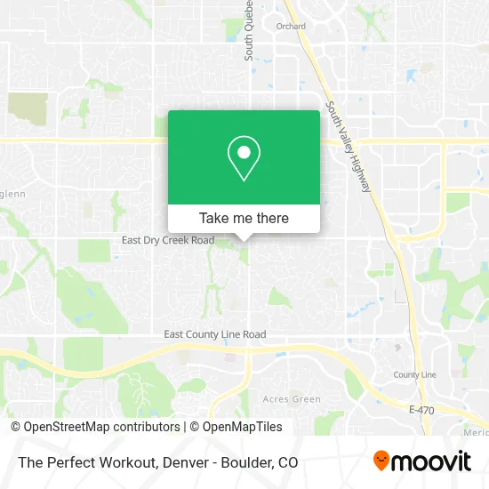 The Perfect Workout map
