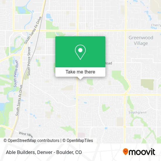 Able Builders map
