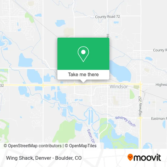Wing Shack map