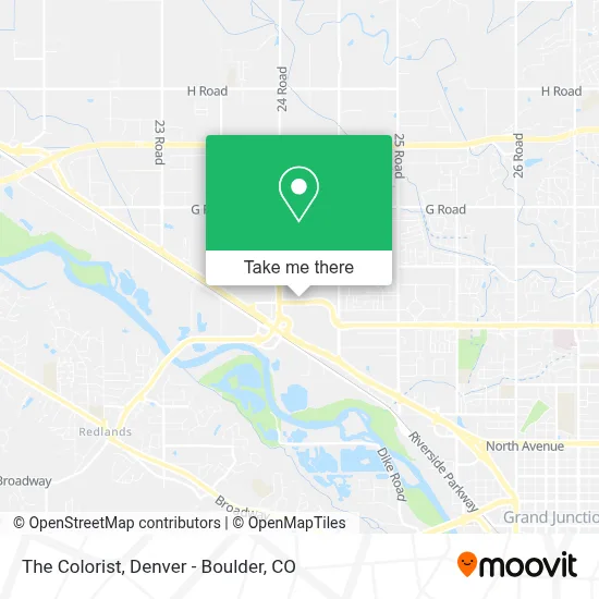 The Colorist map