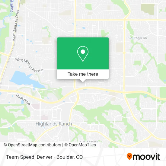 Team Speed map