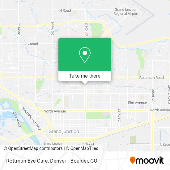 Rottman Eye Care map