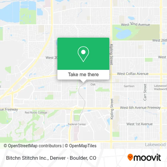 Bitchn Stitchn Inc. map
