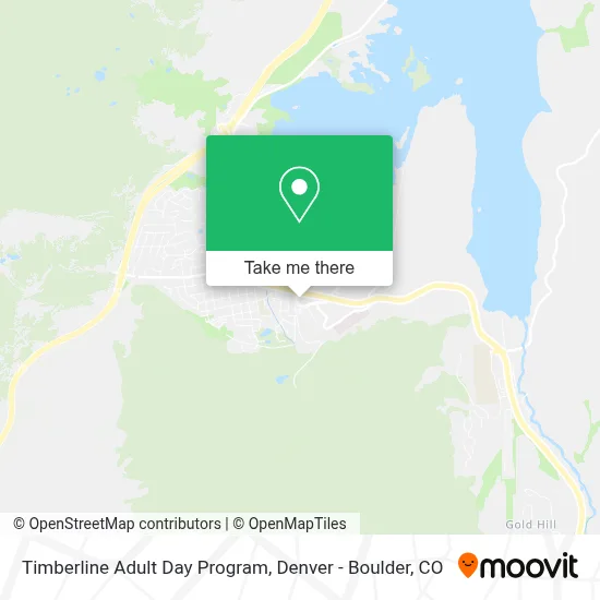 Timberline Adult Day Program map