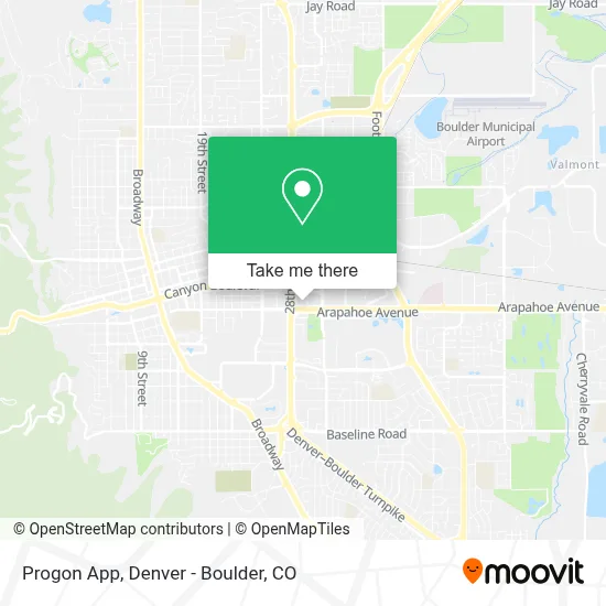 Progon App map