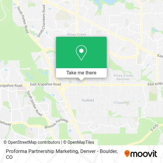 Proforma Partnership Marketing map