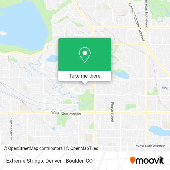 Extreme Strings map