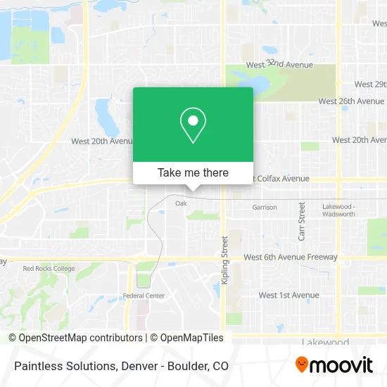 Paintless Solutions map