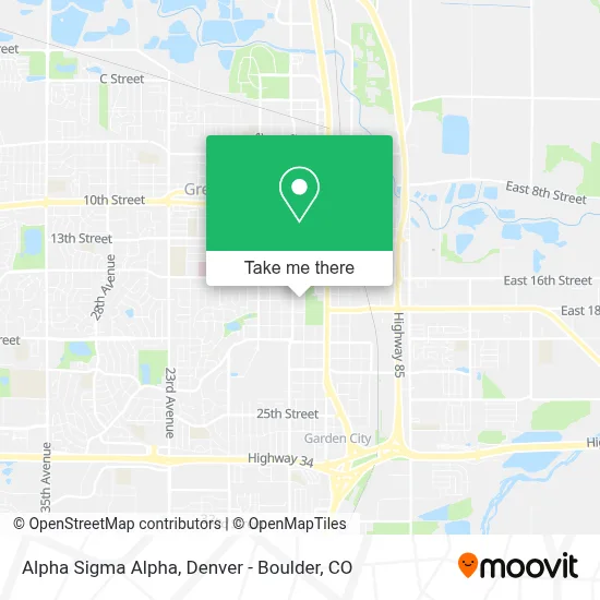 Alpha Sigma Alpha map