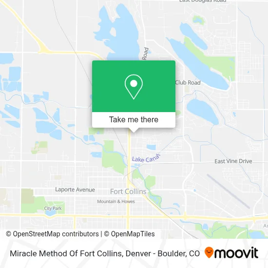 Miracle Method Of Fort Collins map