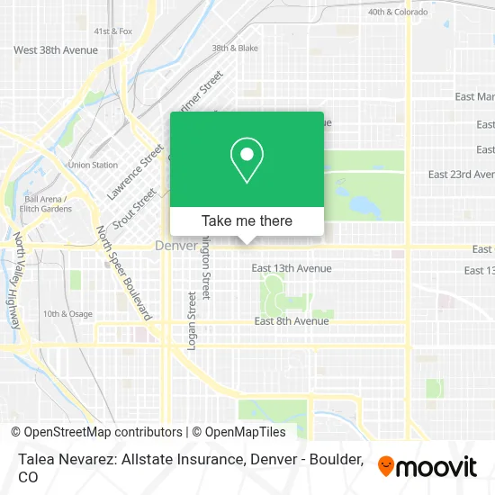 Talea Nevarez: Allstate Insurance map