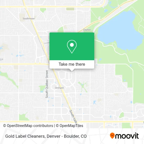 Gold Label Cleaners map