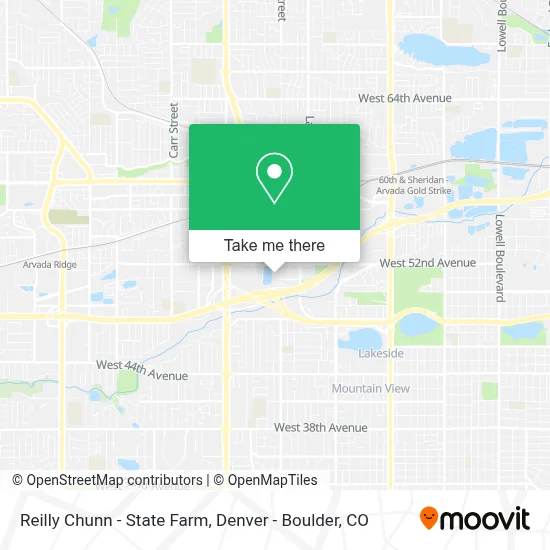 Reilly Chunn - State Farm map