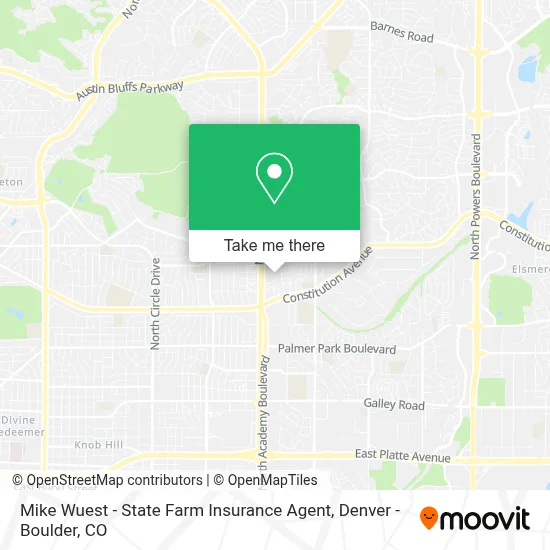 Mike Wuest - State Farm Insurance Agent map