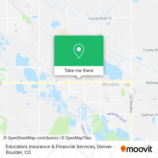 Educators Insurance & Financial Services map