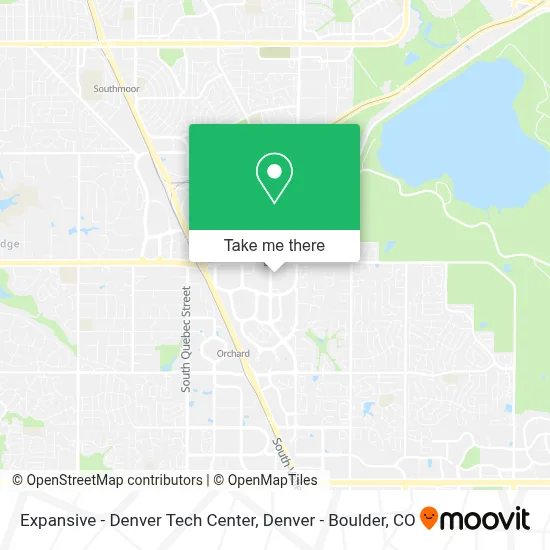 Expansive - Denver Tech Center map