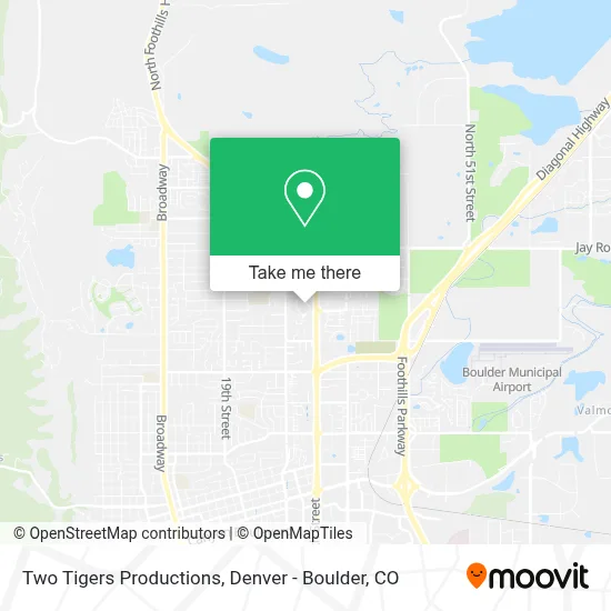 Two Tigers Productions map