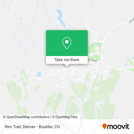 Rim Trail map
