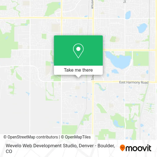 Wevelo Web Development Studio map