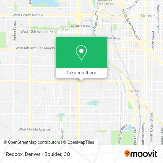 Redbox map