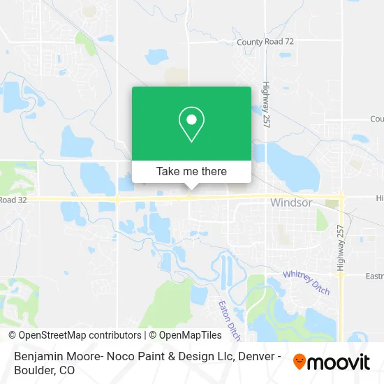 Benjamin Moore- Noco Paint & Design Llc map