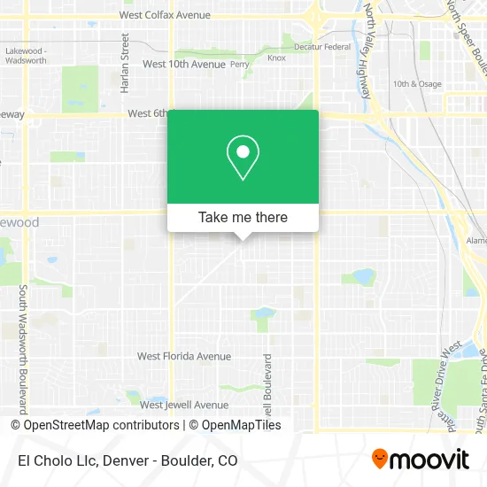 El Cholo Llc map