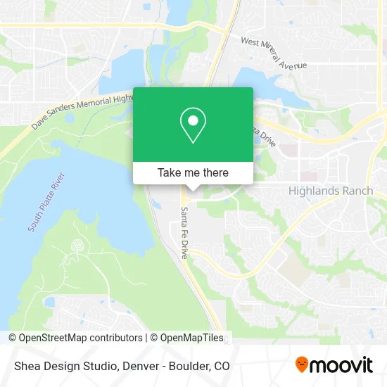 Shea Design Studio map