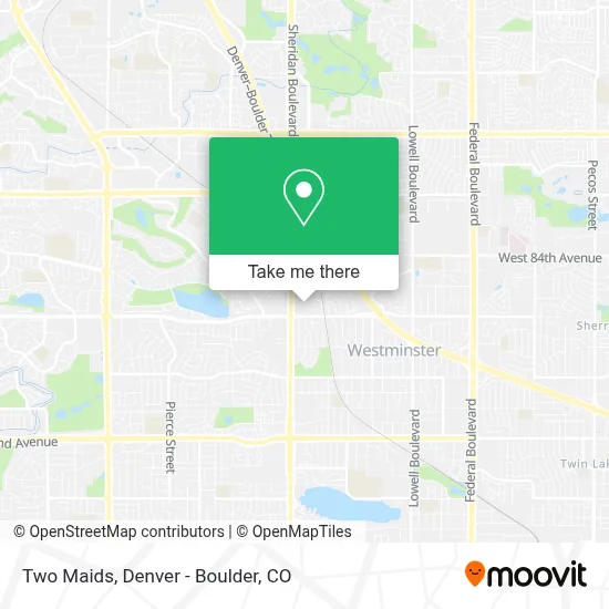 Two Maids map