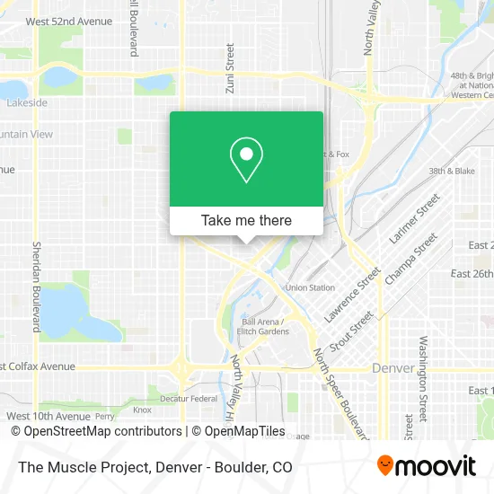 The Muscle Project map