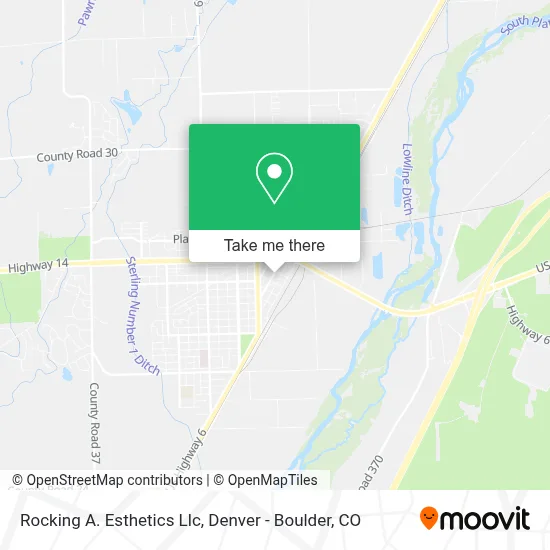Rocking A. Esthetics Llc map