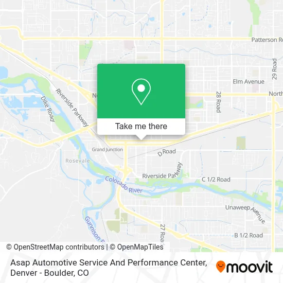Asap Automotive Service And Performance Center map