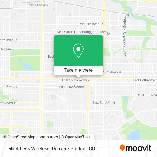 Talk 4 Less Wireless map