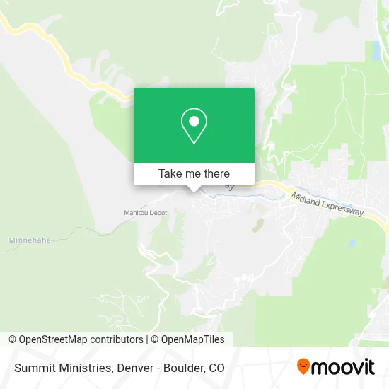 Summit Ministries map