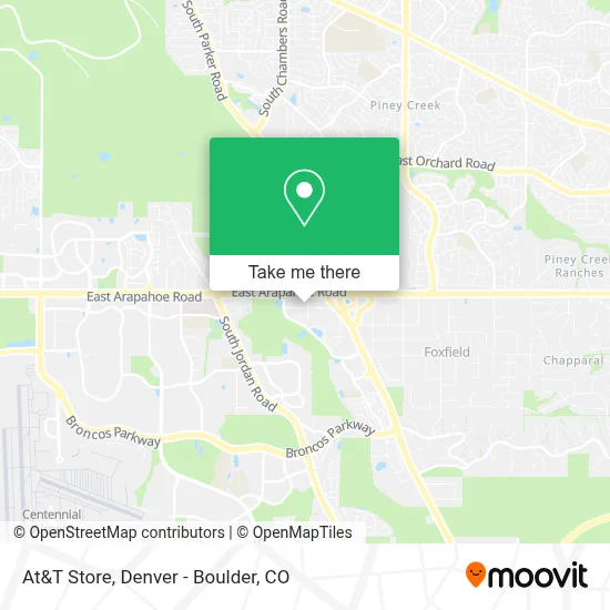 At&T Store map