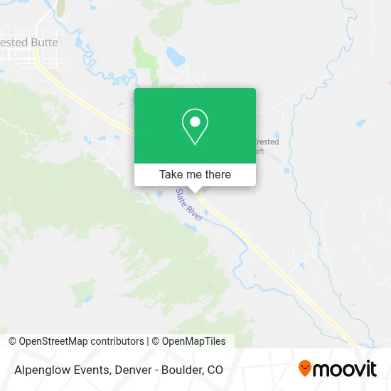 Alpenglow Events map
