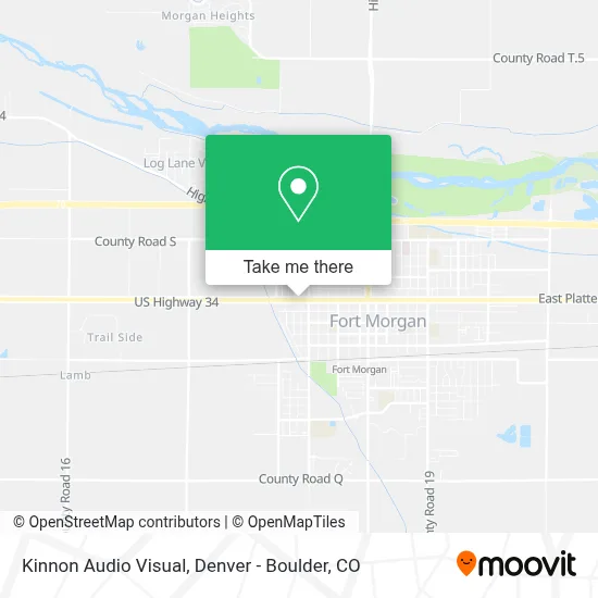 Kinnon Audio Visual map
