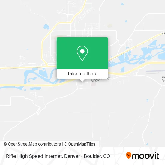 Rifle High Speed Internet map