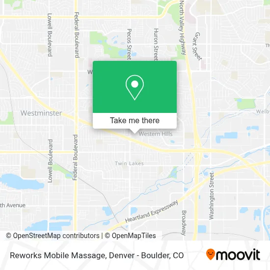 Reworks Mobile Massage map
