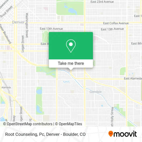 Root Counseling, Pc map