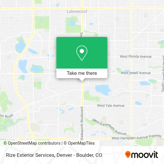 Rize Exterior Services map