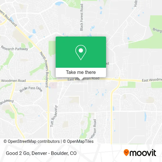 Good 2 Go map