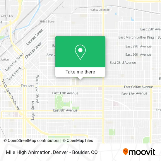Mile High Animation map