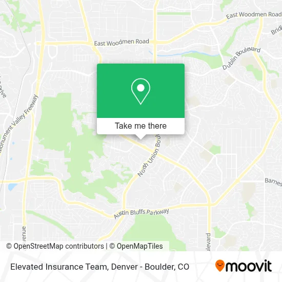 Elevated Insurance Team map